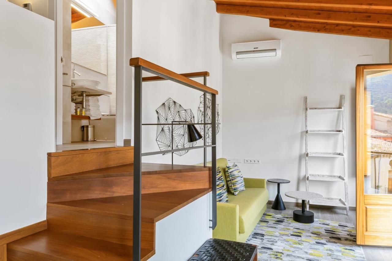 Can Bona Casa Espectacular Duplex Con Terraza Besalú Eksteriør bilde
